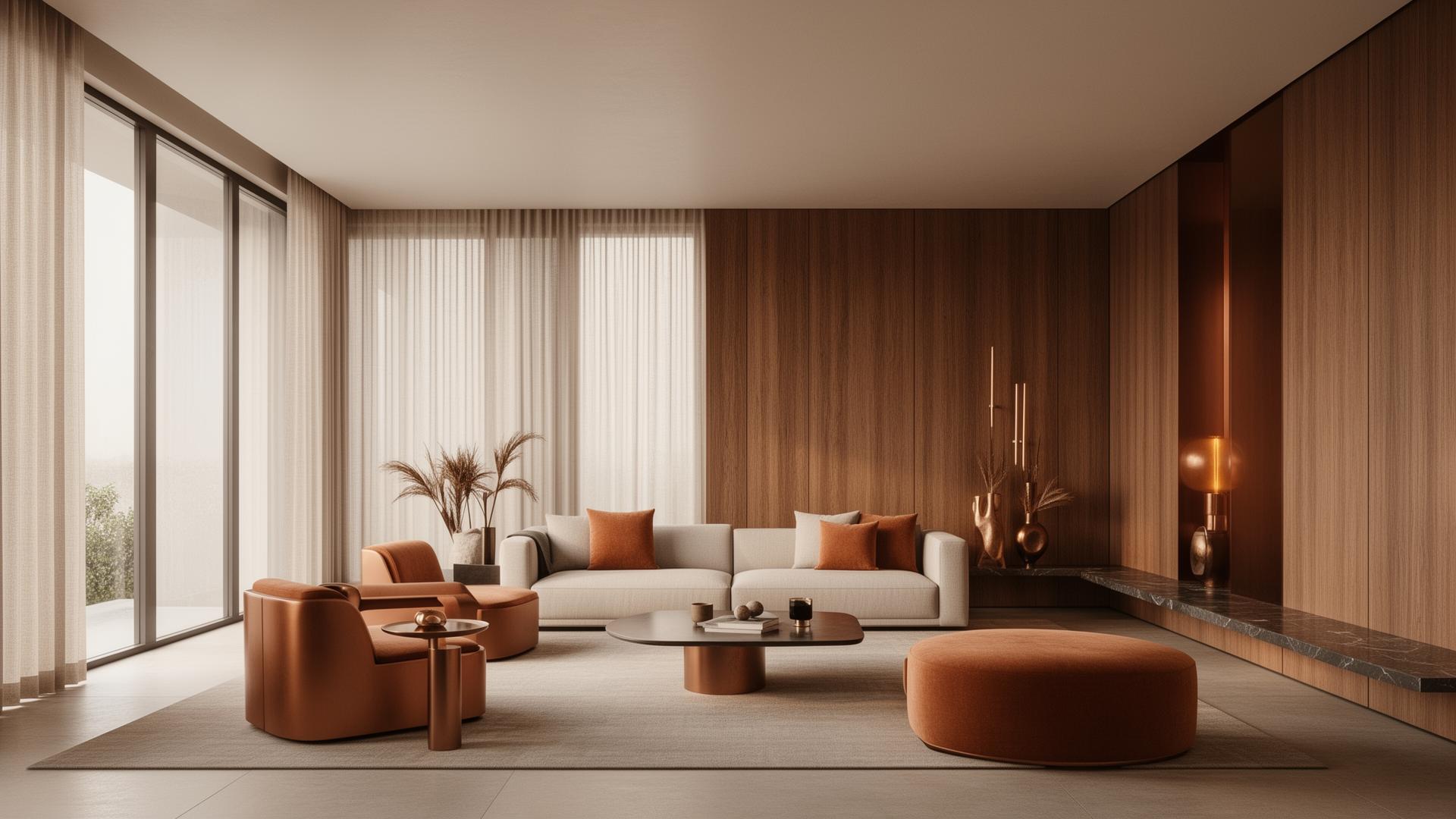 Ambiente residencial sofisticado